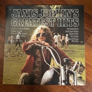 Janis Joplin - Greatest Hits LP Vinyl Record
